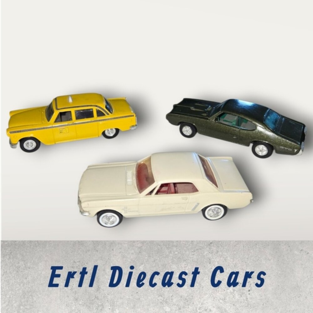 Ertl Diecast Model Cars Set